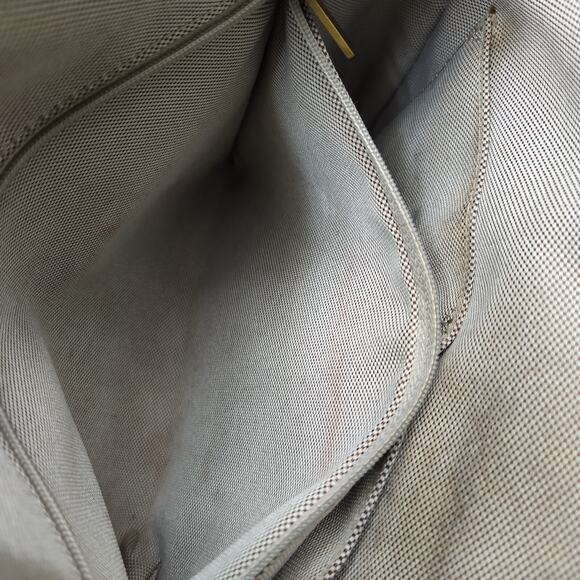 Fossil Brown Tan Leather Front Pocket Zipper Closure Crossbody Bag - Picture 10 of 16